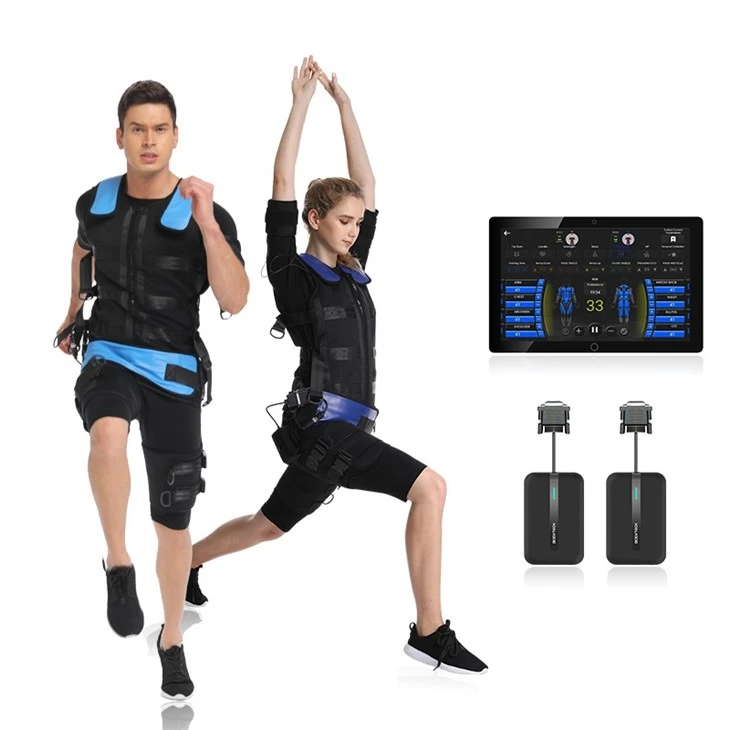 Workout With Ems Electrostimulation Suit For Personal Trainers Workout With Ems Electrostimulation Suit For Personal Trainers